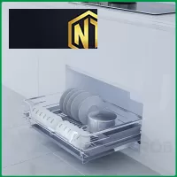 Kệ đựng bát đĩa đa năng nan vuông